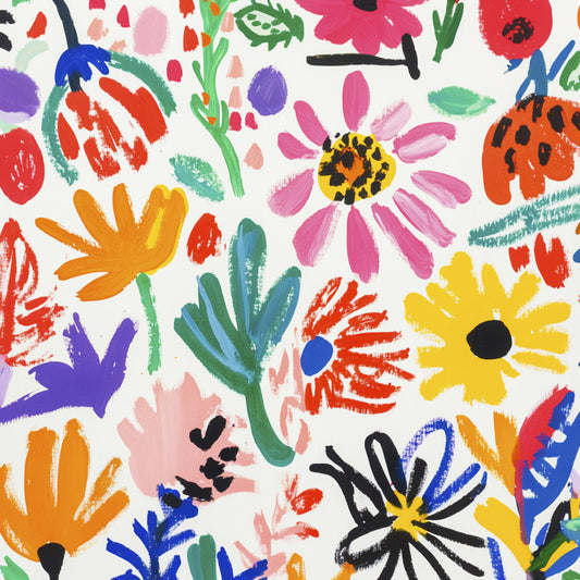 Matisse Cute Flower Garden Wall Mural
