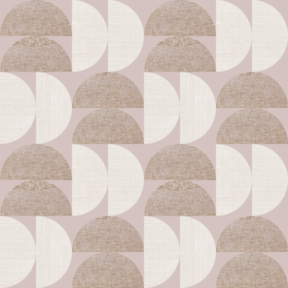 Mid Century  Wallpaper⁠ in your room — zoomed