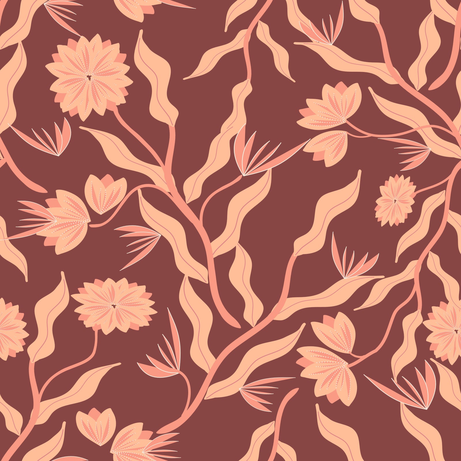 Terra Bloom Wallpaper⁠ in your room