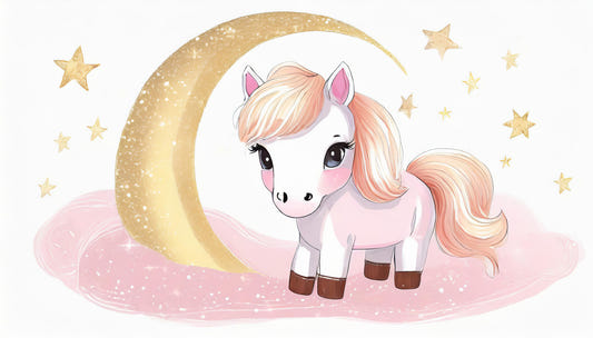 Little Star Pony Wall Mural