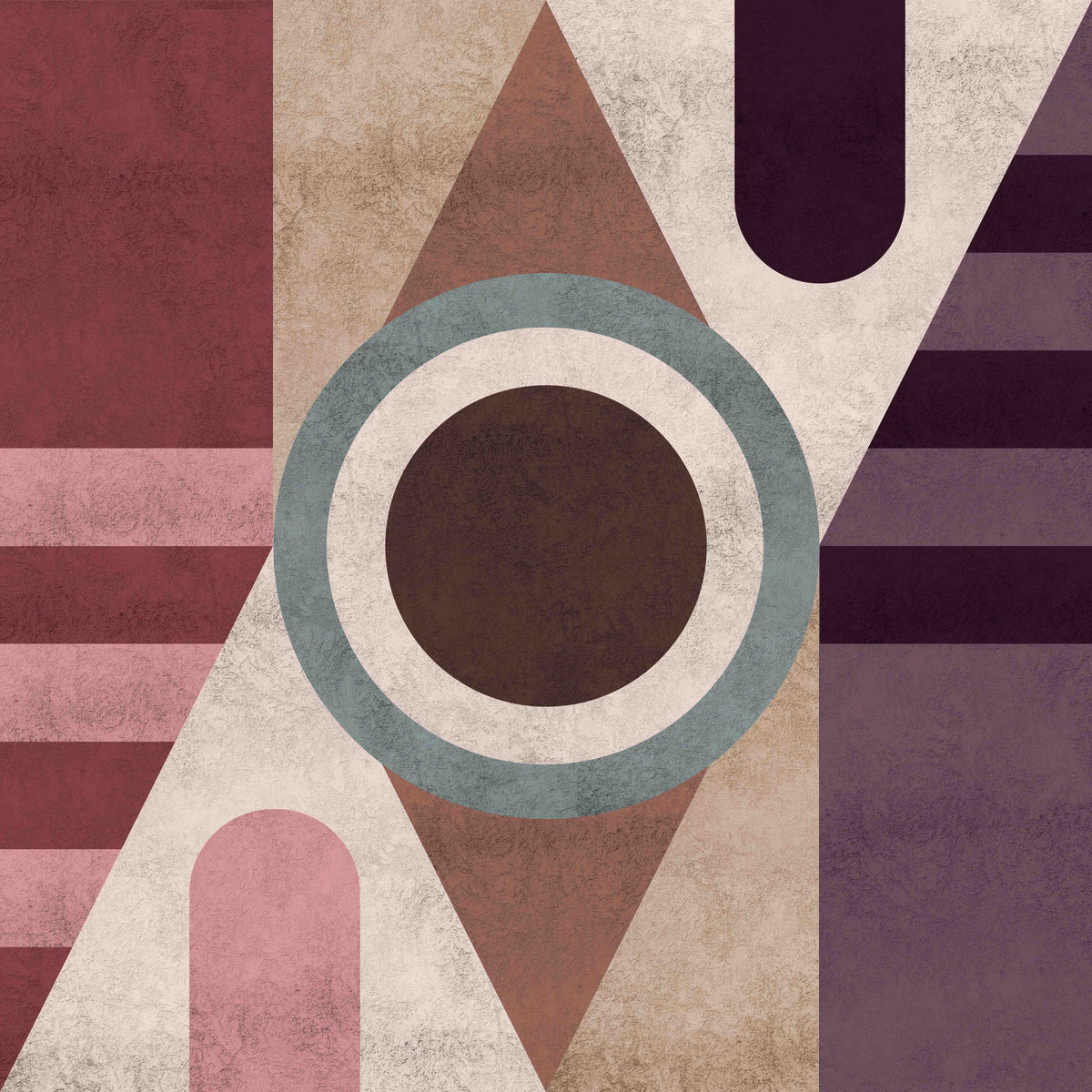 Urban Texture Geometric Wallpaper⁠ in your room — zoomed