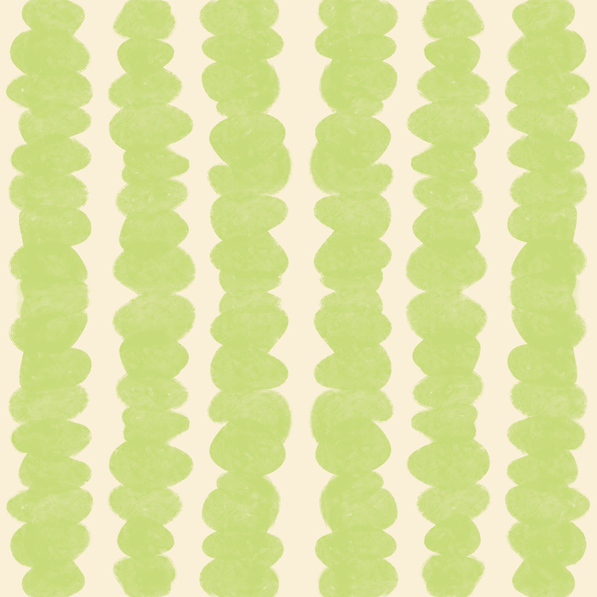 Lime Pebble Stacks Wallpaper⁠ in your room — zoomed