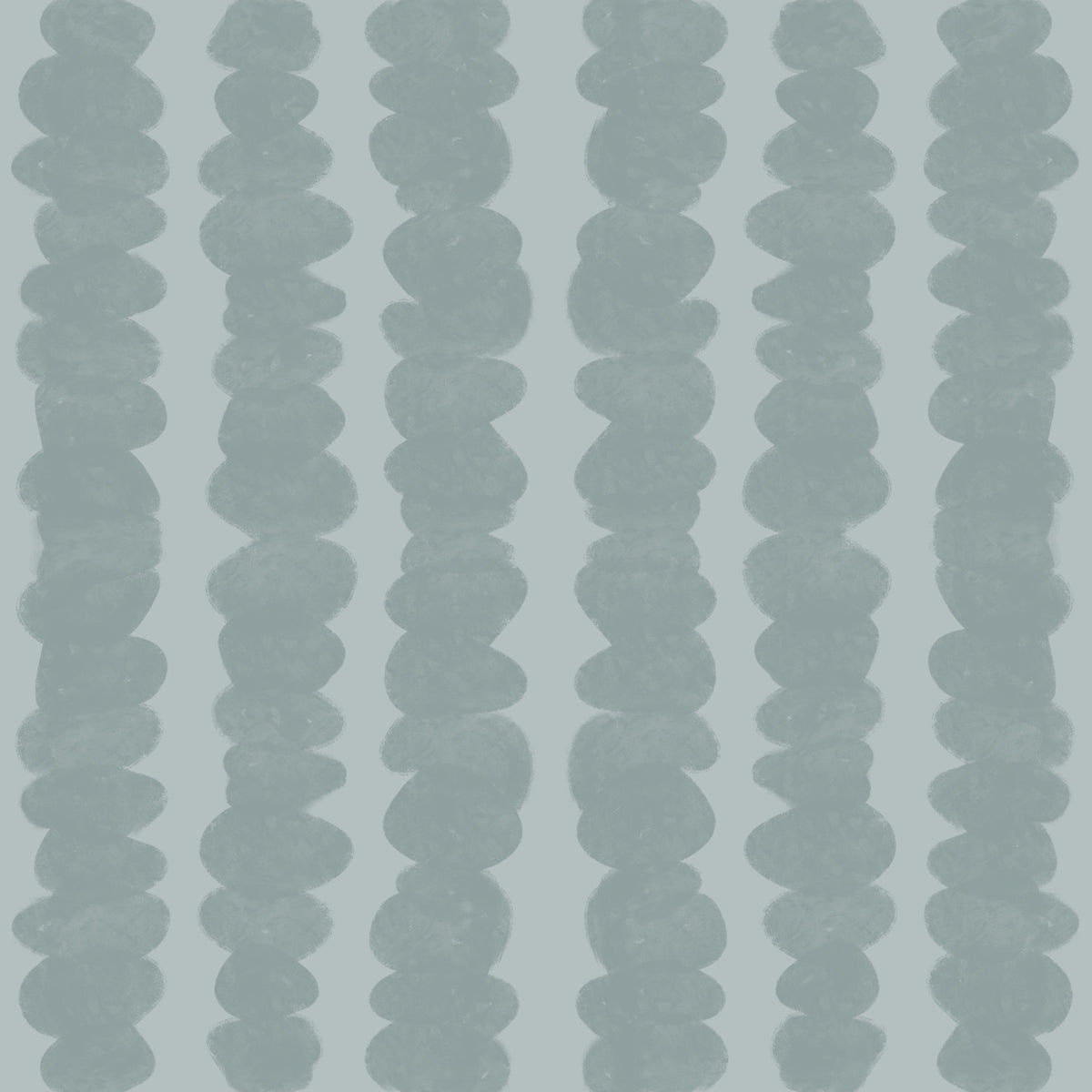 Coastal Pebble Rows Wallpaper⁠ in your room — zoomed