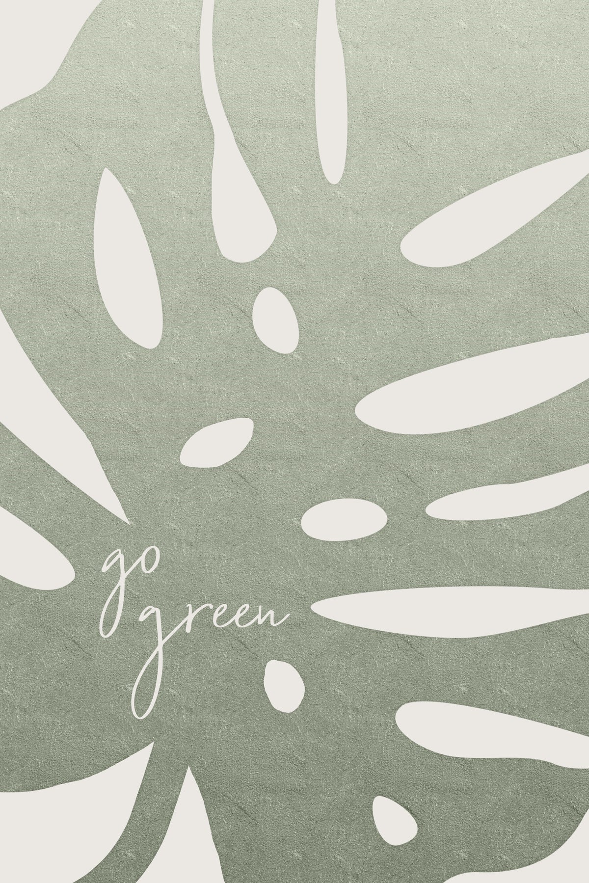 Go green Wall Mural in your room