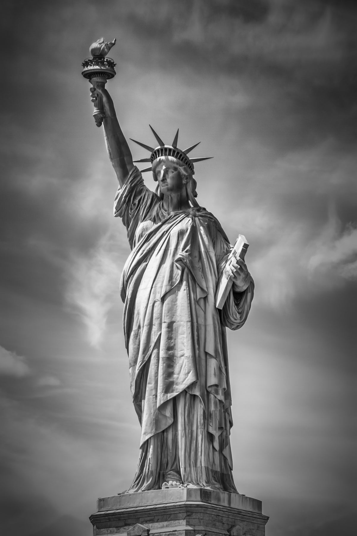 NEW YORK CITY Statue of Liberty Wall Mural in your room — zoomed