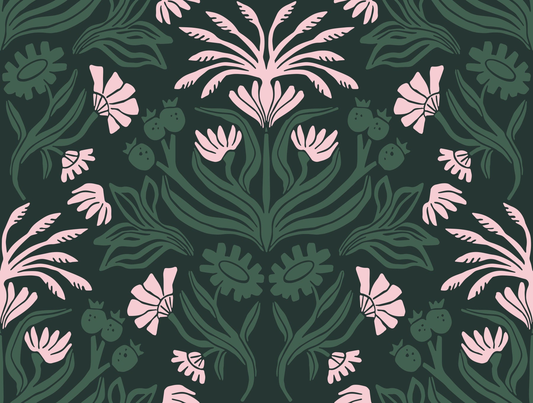 Enchanted Bloom Wallpaper⁠
