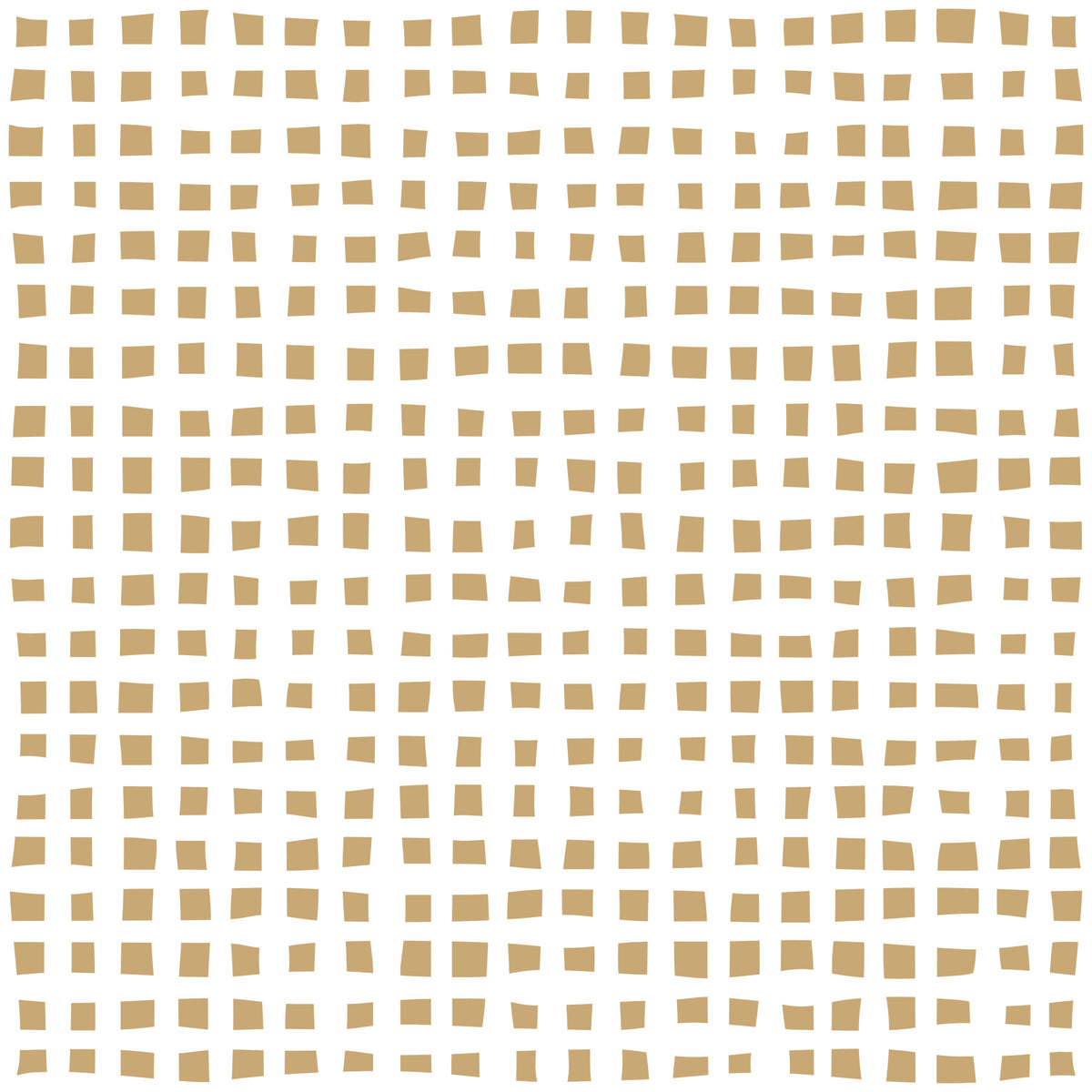 Modern Chic Squares Beige Wallpaper⁠ in your room — zoomed