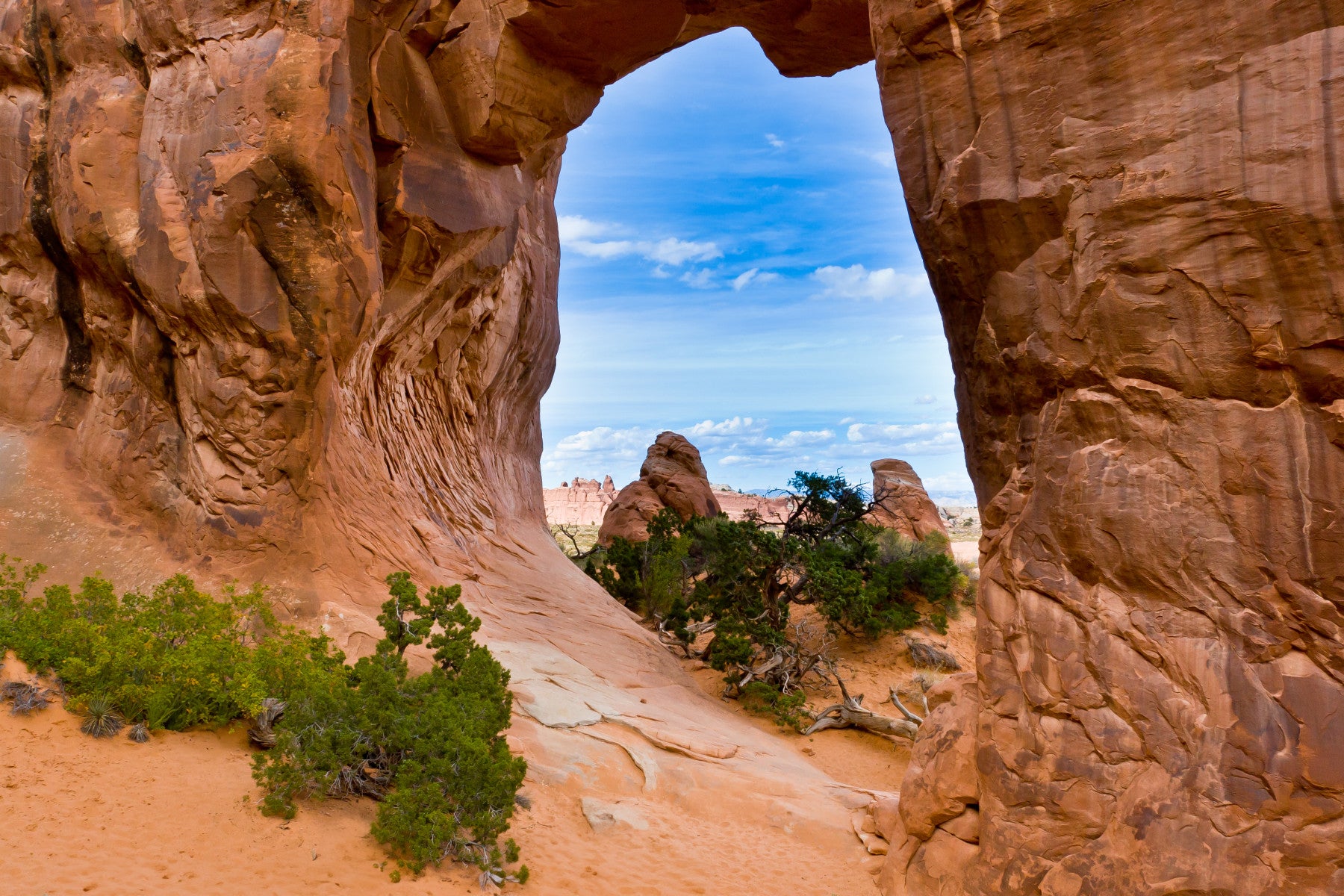 Red Rock Arch  Desert Vista Wall Mural