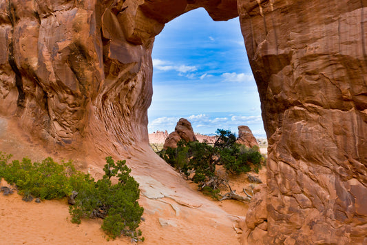 Red Rock Arch  Desert Vista Wall Mural