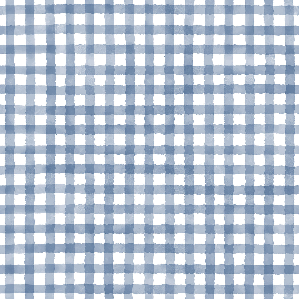 Rustic Navy Farmhouse Gingham Watercolor Checkered Neutral Wallpaper⁠ in your room