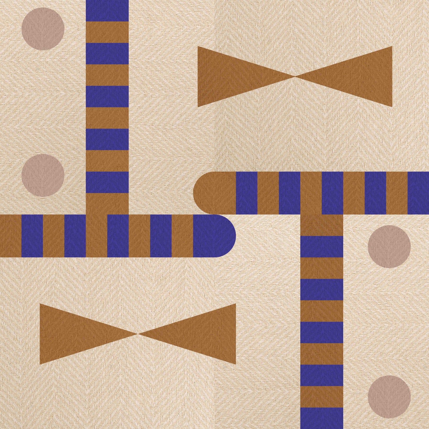 Geometric Maze Wallpaper⁠
