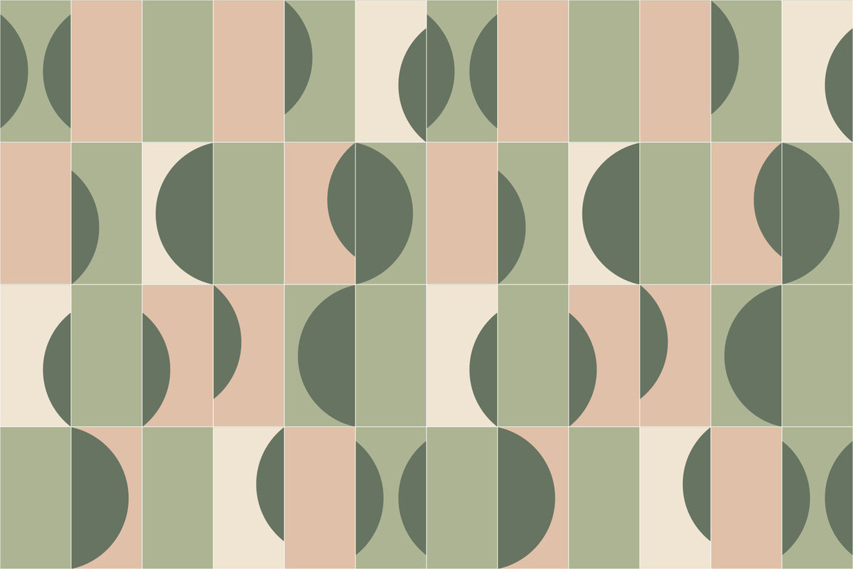 Garden Tiles 02 Wall Mural