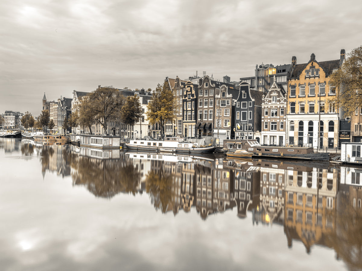 Amsterdam's Mirror Wall Mural in your room