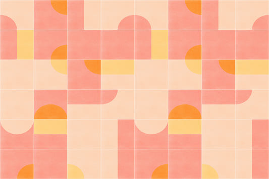 Retro Tiles 02 Wall Mural