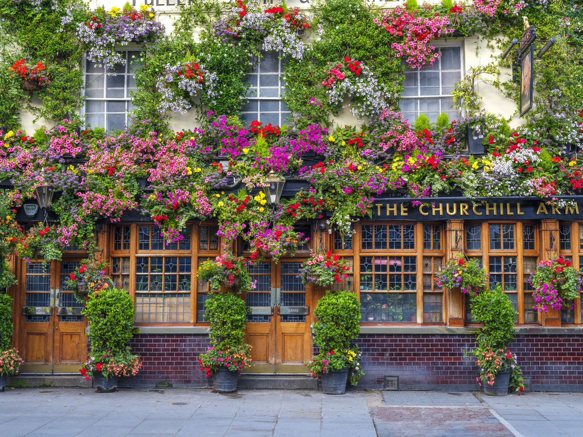 Churchill Arms Pub Wall Mural in your room