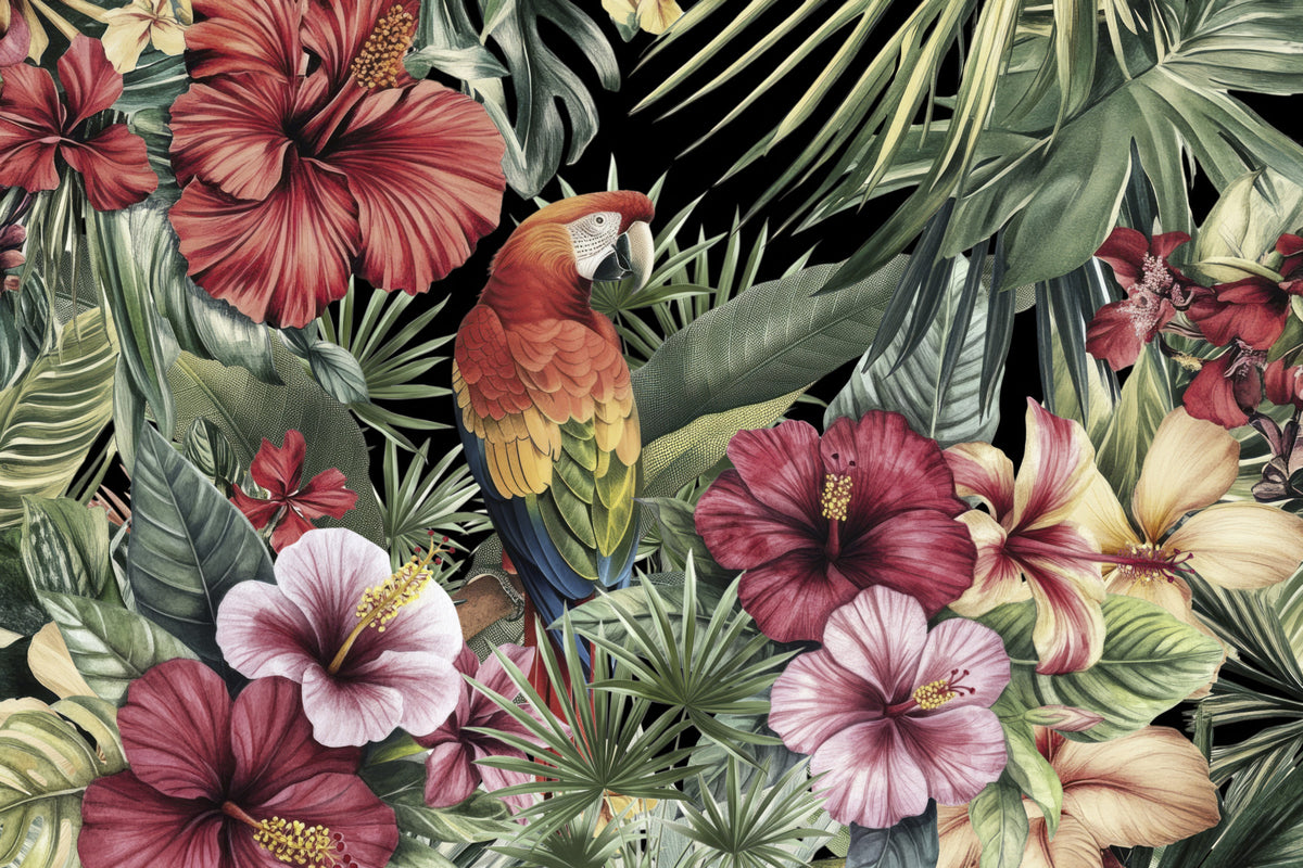 Bygone Era Tropical Dreams Wall Mural in your room
