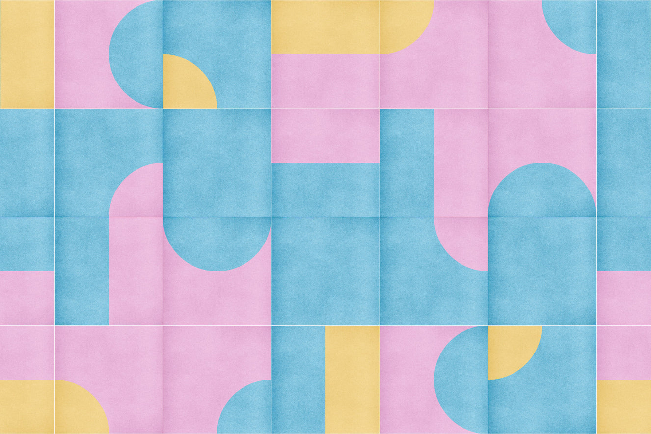 Retro Tiles 11 Wall Mural