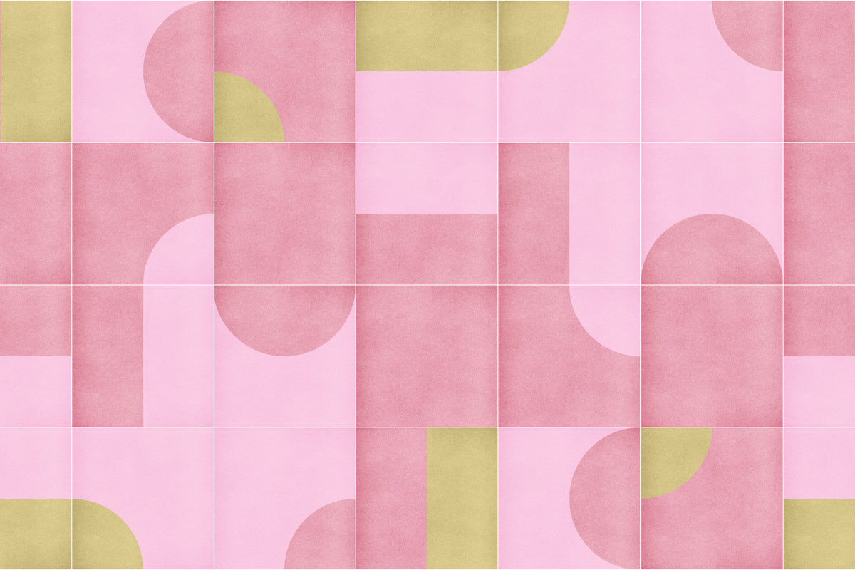 Retro Tiles 14 Wall Mural