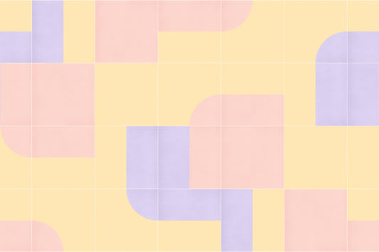 Retro Tiles 16 Wall Mural
