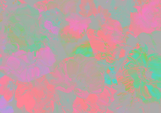 Ephemeral Bloom Wall Mural