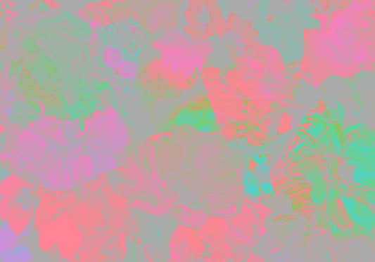 Ephemeral Bloom Wall Mural