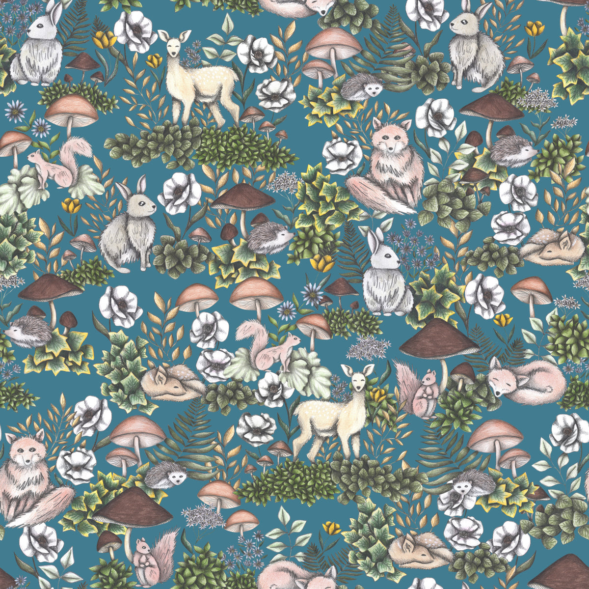 Into the Woods Wallpaper⁠ in your room — zoomed