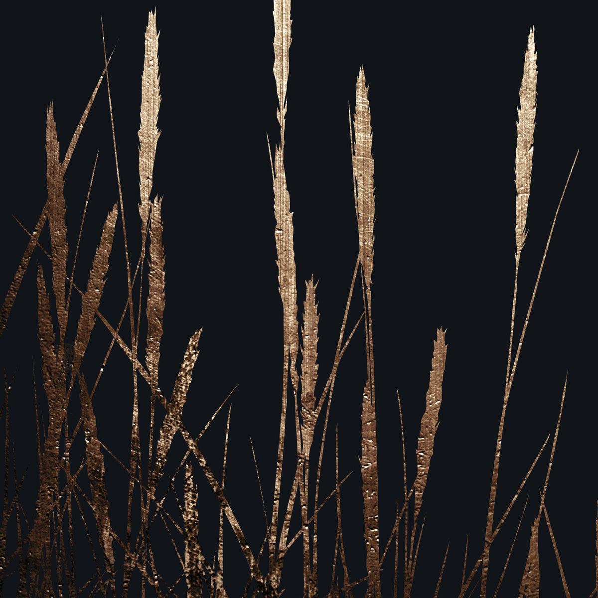 Golden Fields Wall Mural in your room — zoomed
