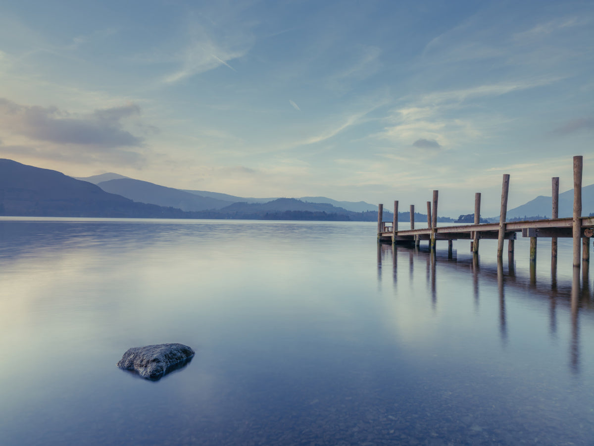 Lake Serenity Wall Mural in your room