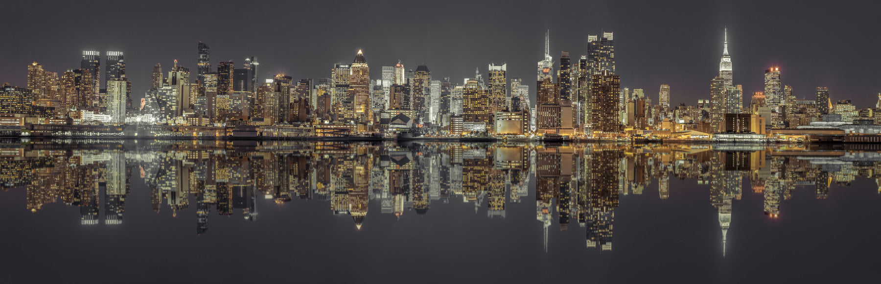 Reflections of the City Wall Mural