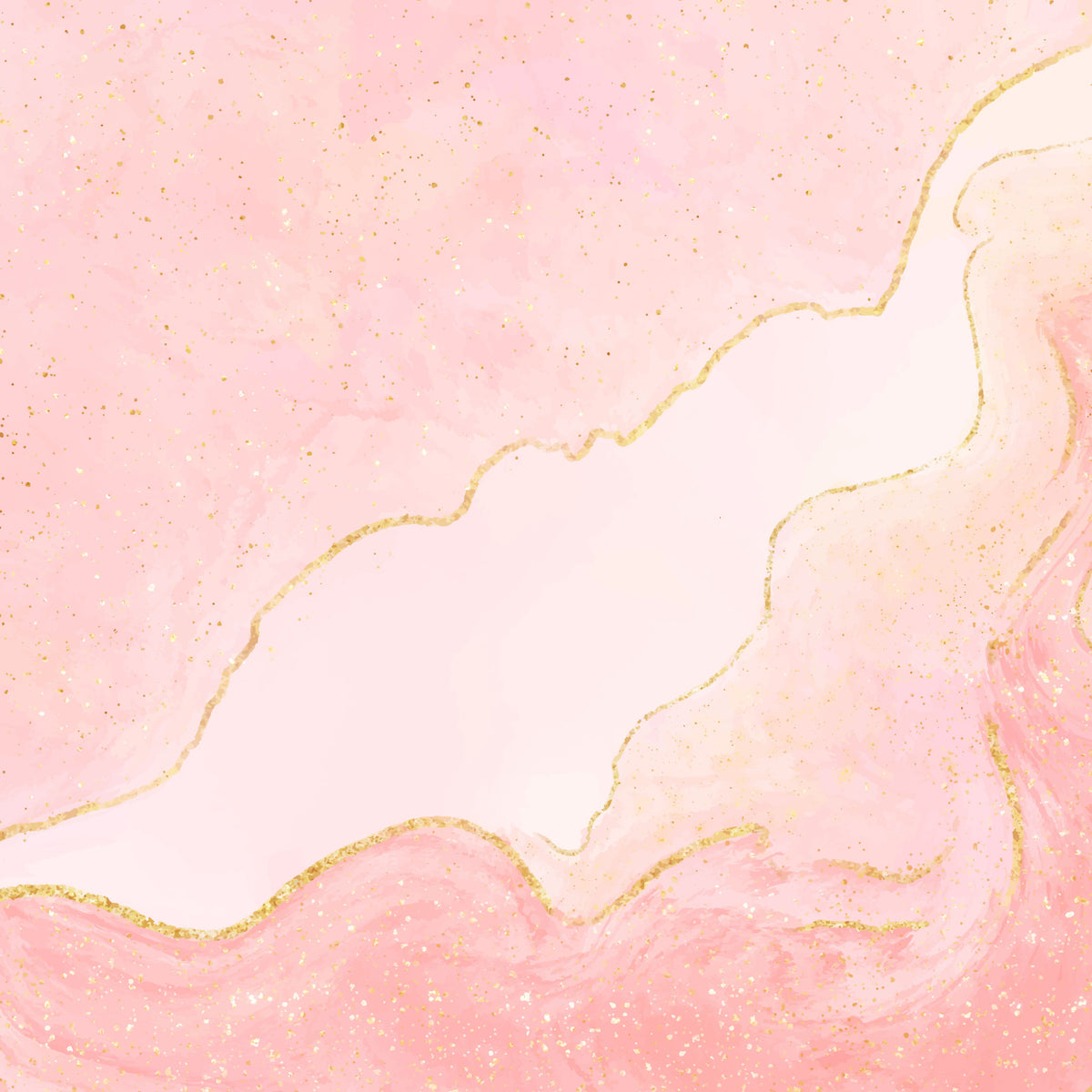 Rose Quartz Flow Wall Mural in your room — zoomed