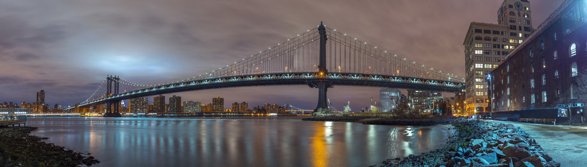 Manhattan Bridge Wall Mural in your room
