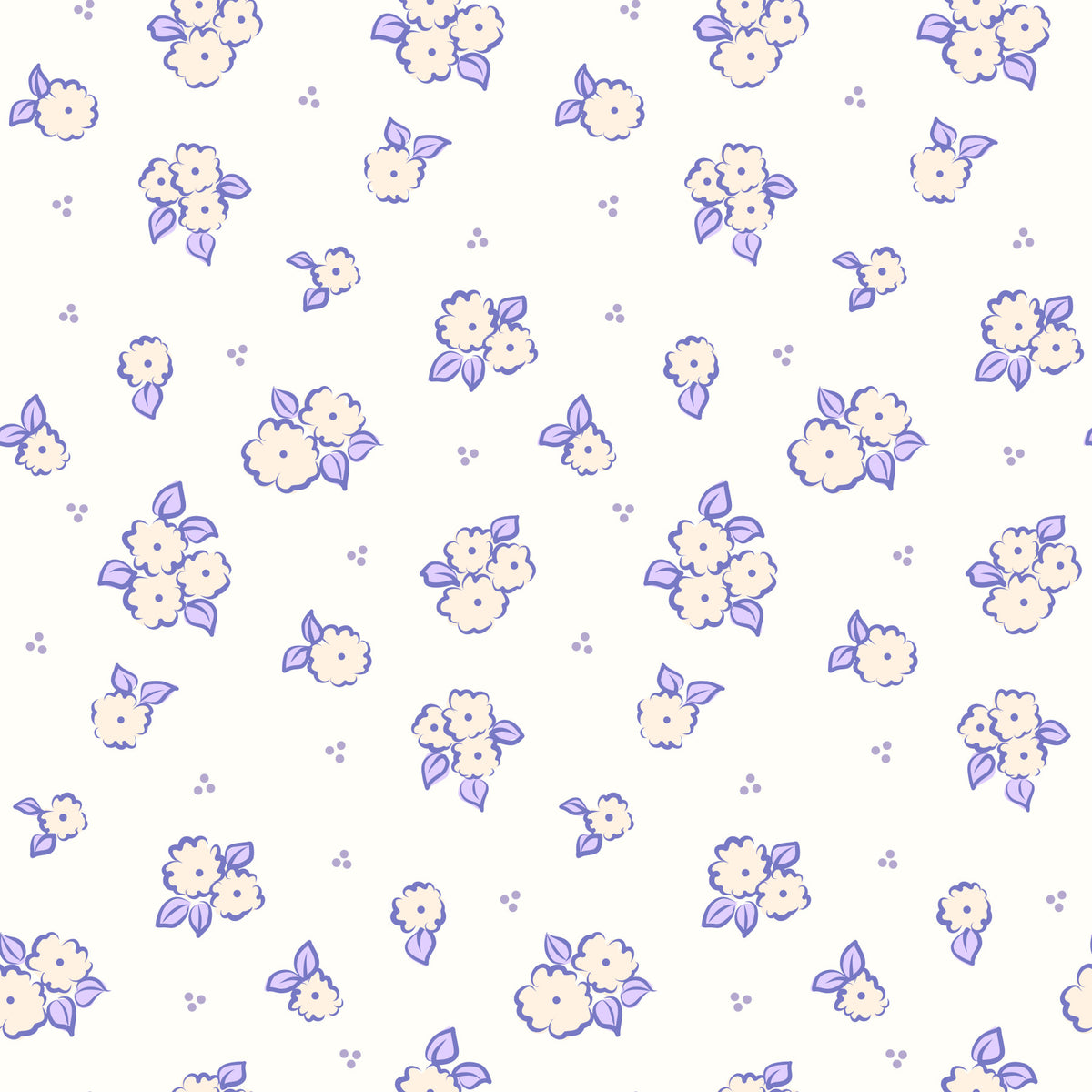 Lilac Blooms Wallpaper⁠ in your room — zoomed
