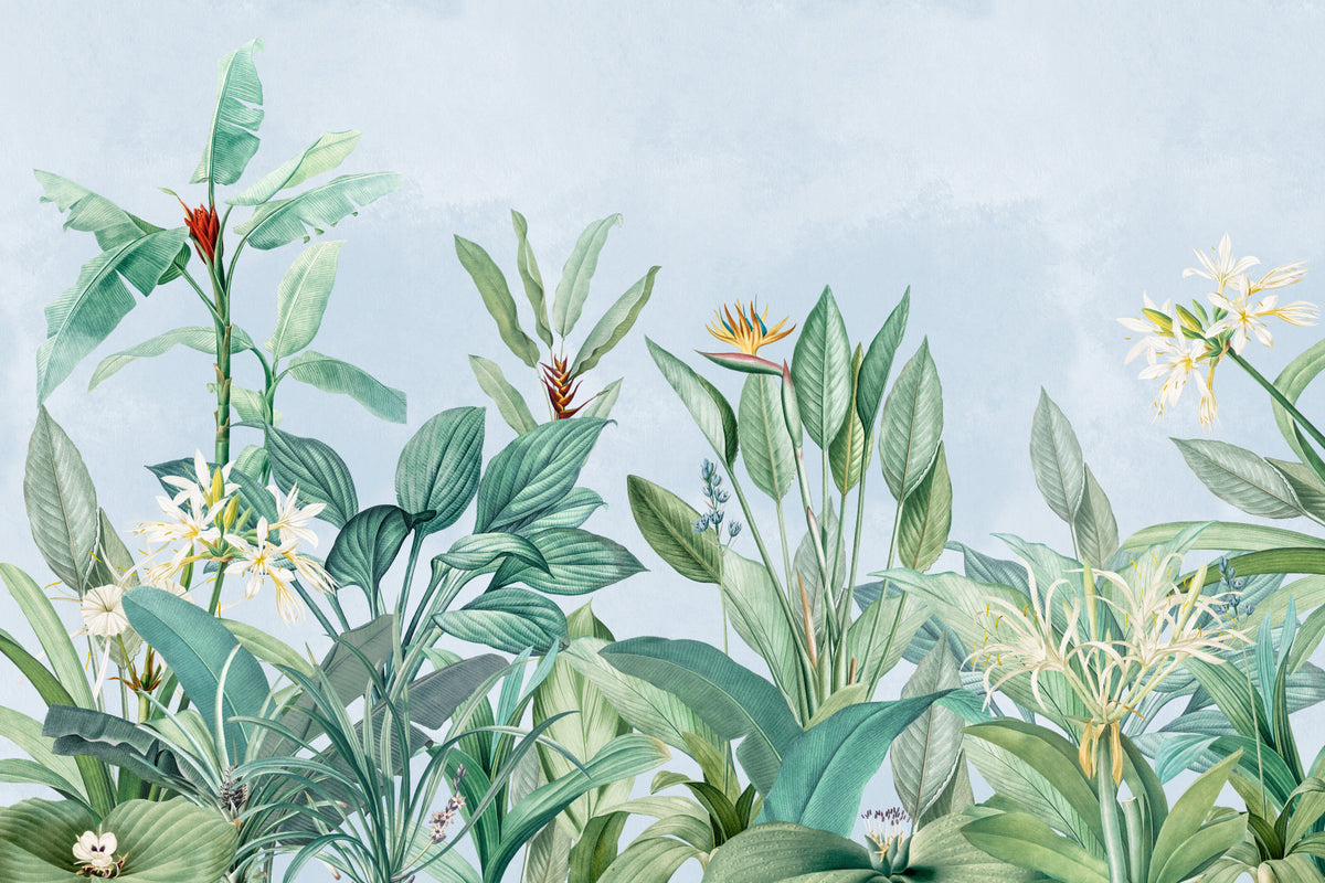 Vintage Bloom Corner Wallpaper⁠