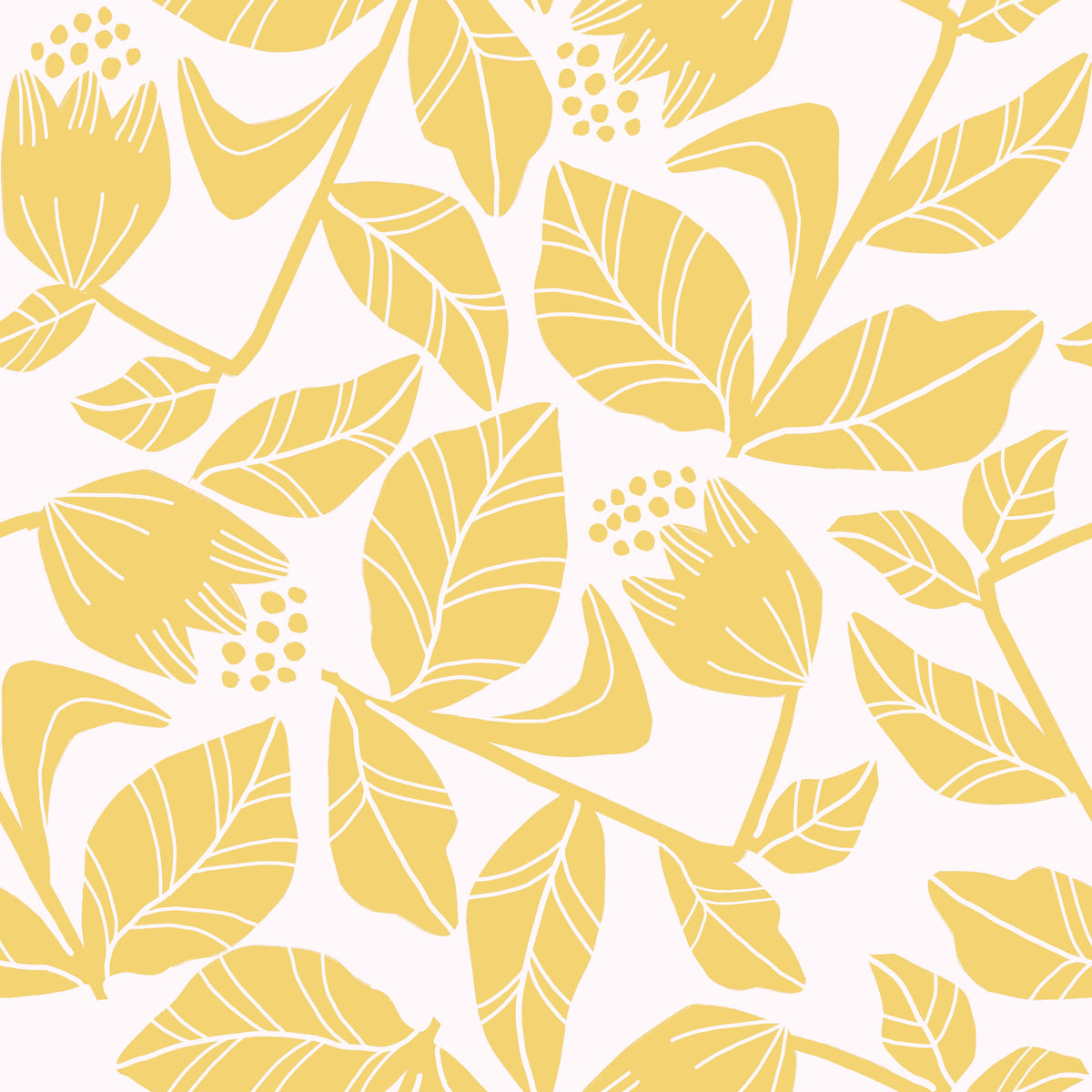 Golden Bloom Wallpaper⁠