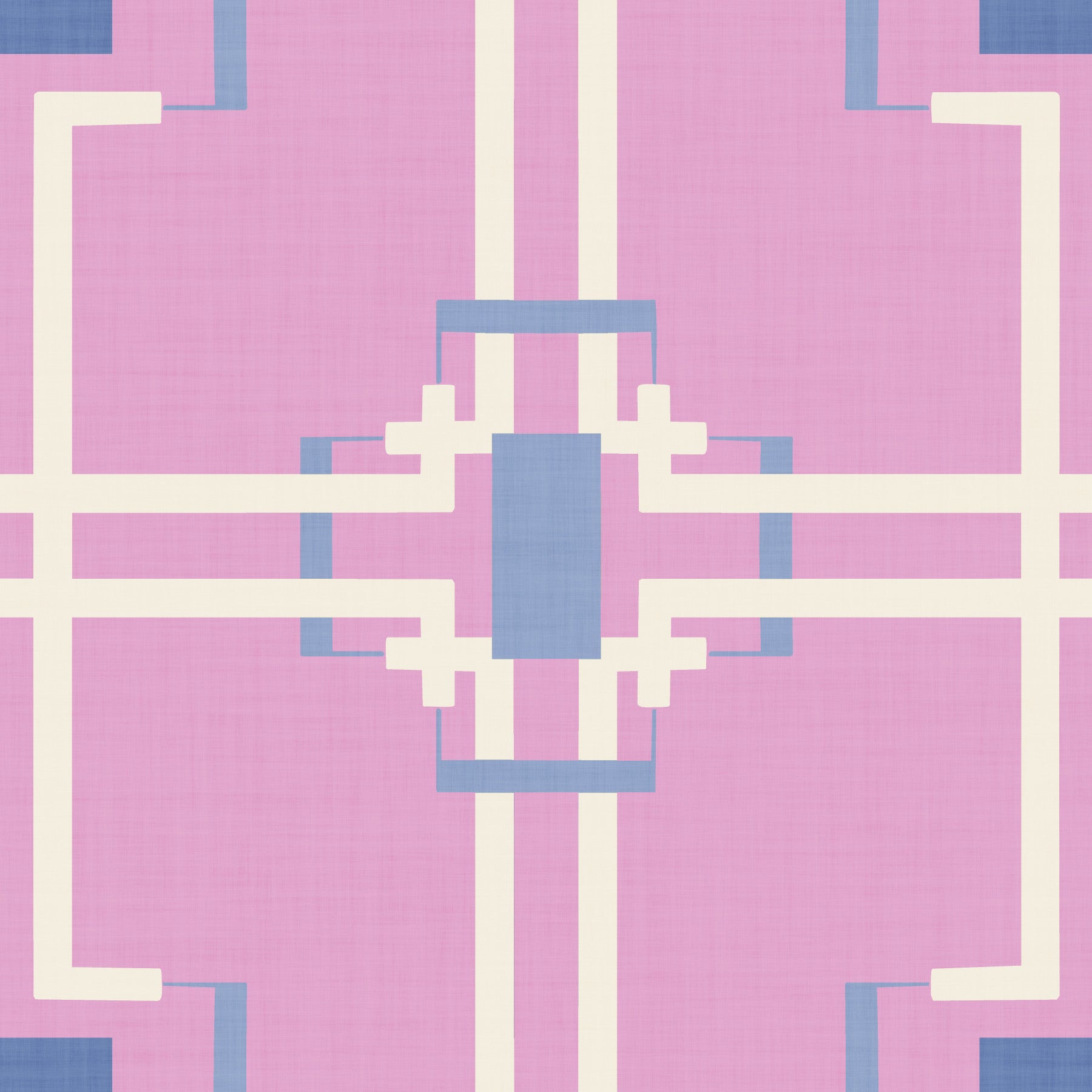 Geometric pink Harmony Wallpaper⁠
