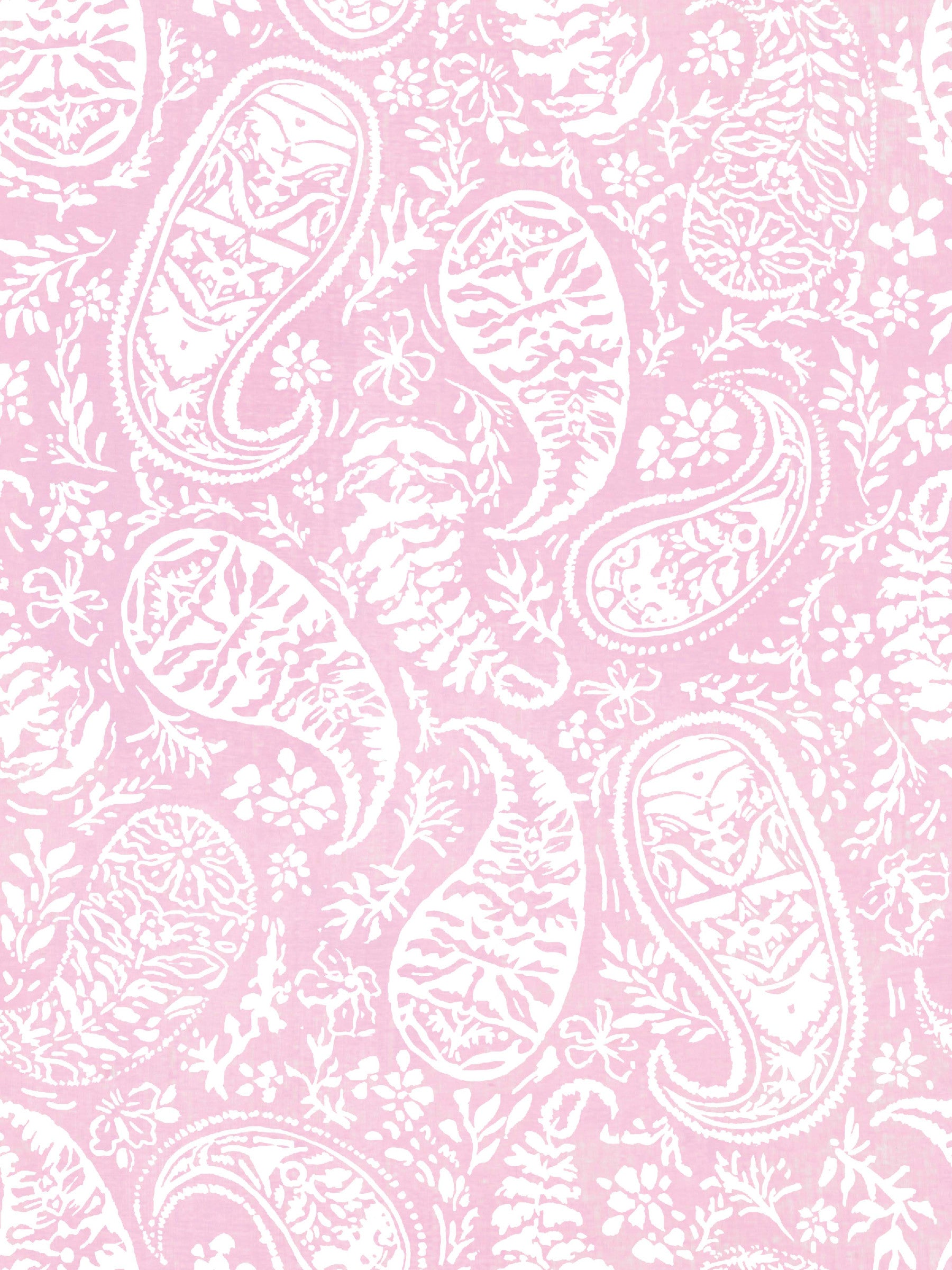 Pink Paisley Bloom Wallpaper⁠