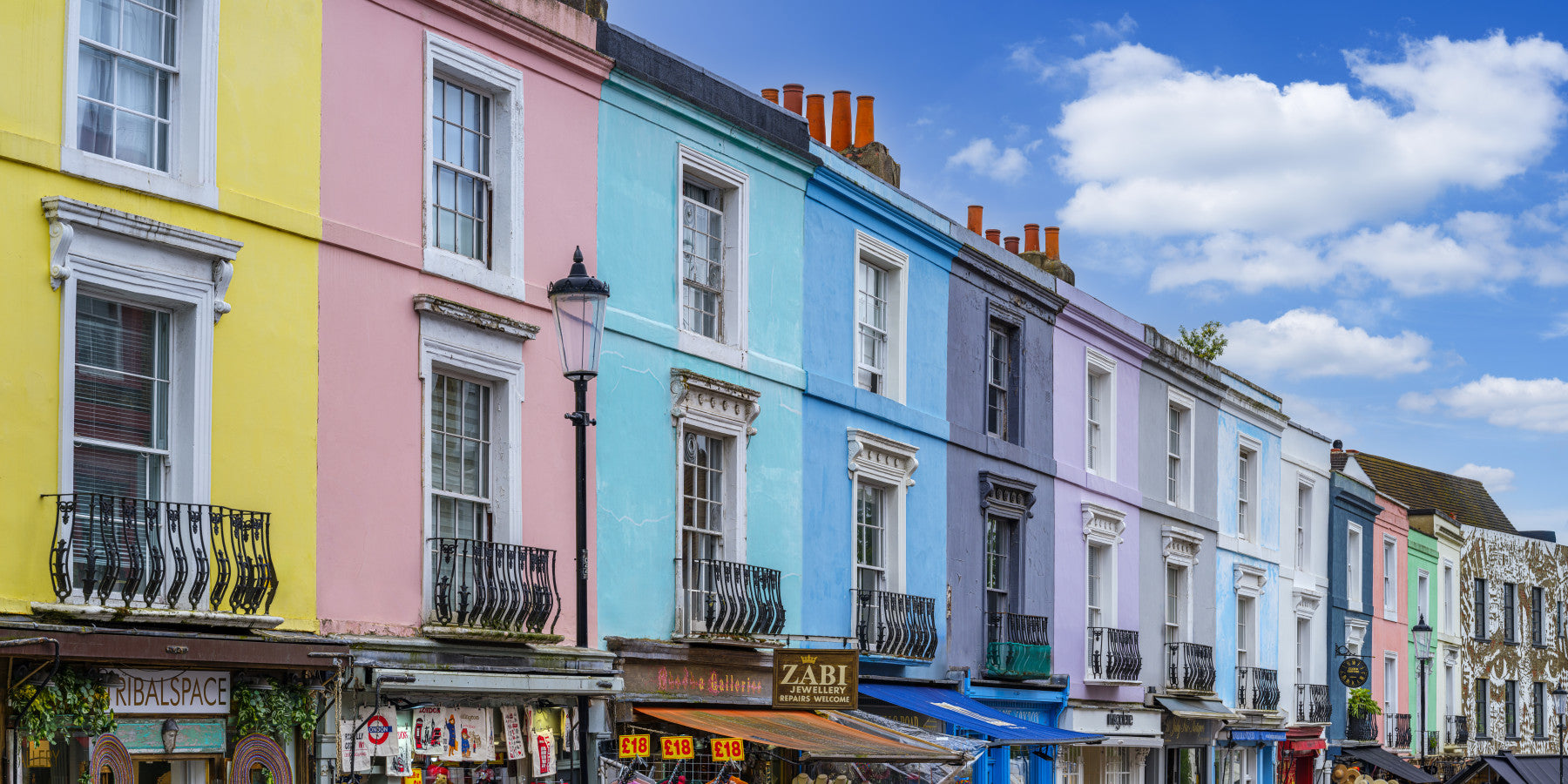 Notting Hill, London Wall Mural