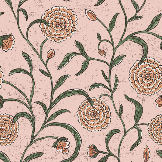 Vintage Blossom Trail Wallpaper⁠