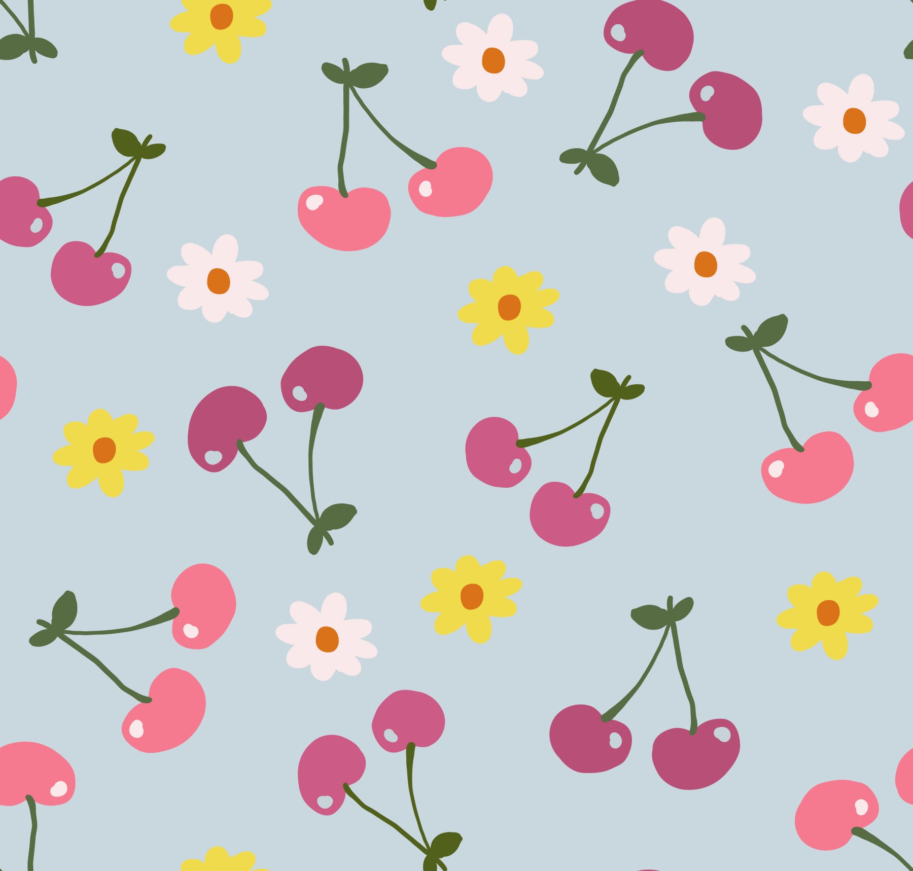 Sweet Cherry Dream Wallpaper⁠