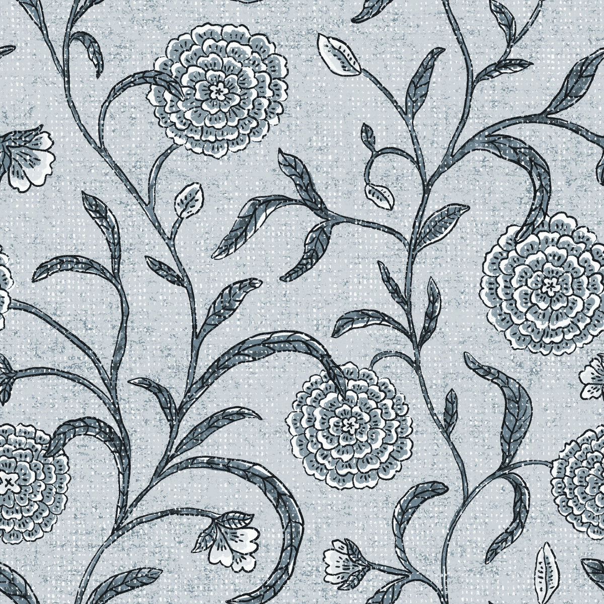 Floral Serenity Wallpaper⁠ in your room