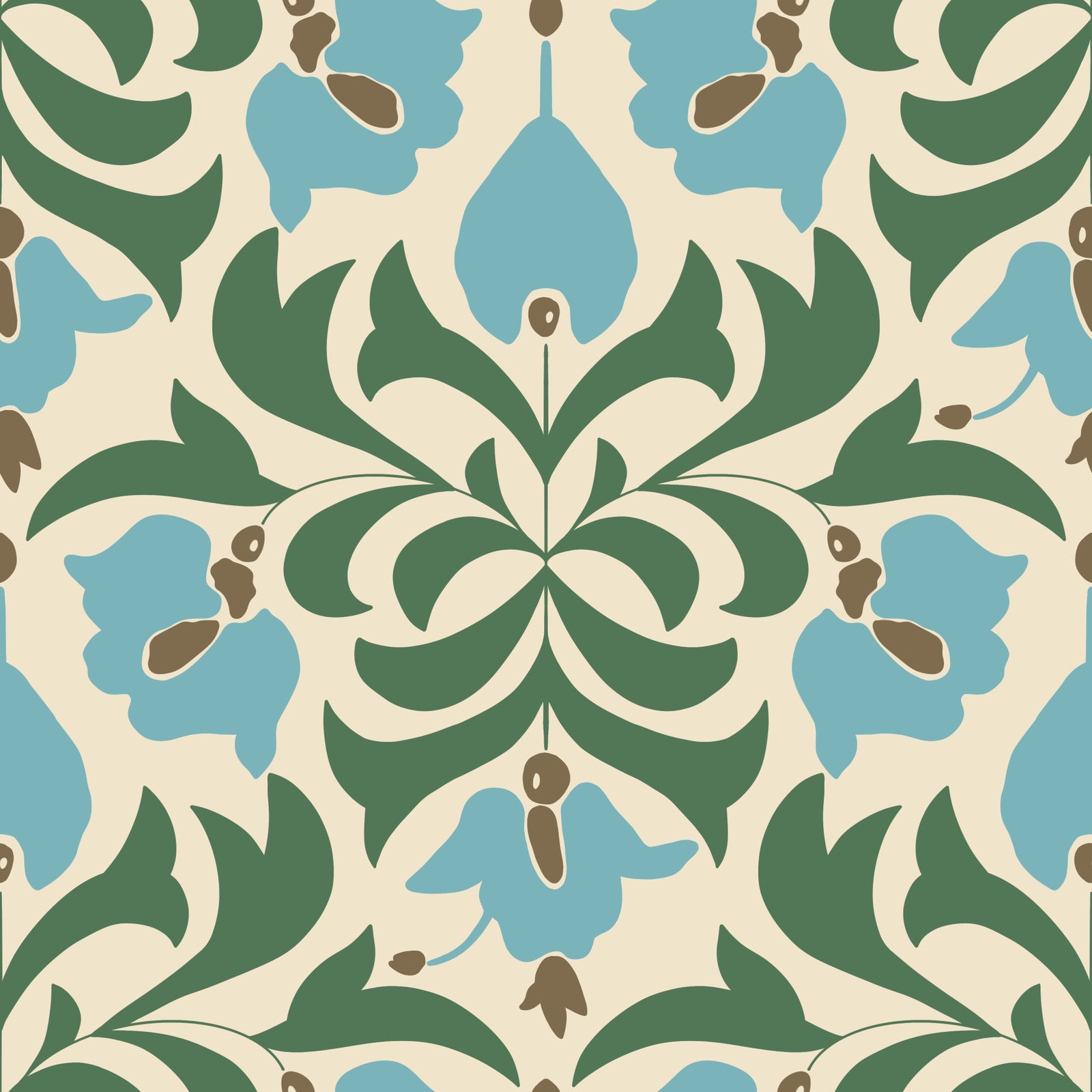 Orbisca - Serene Bloom Wallpaper⁠ in your room