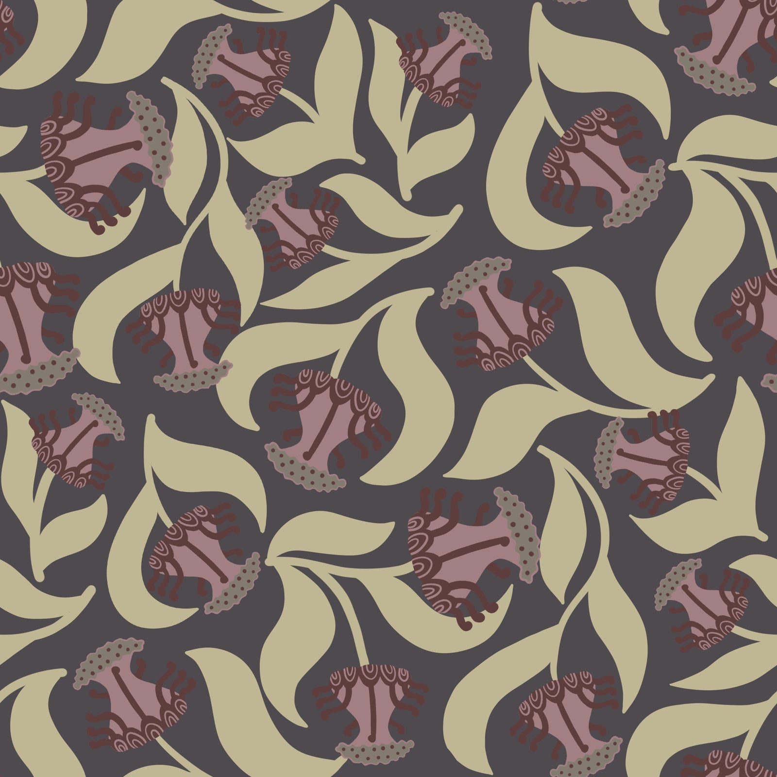 Velora - Vintage Flora Wallpaper⁠
