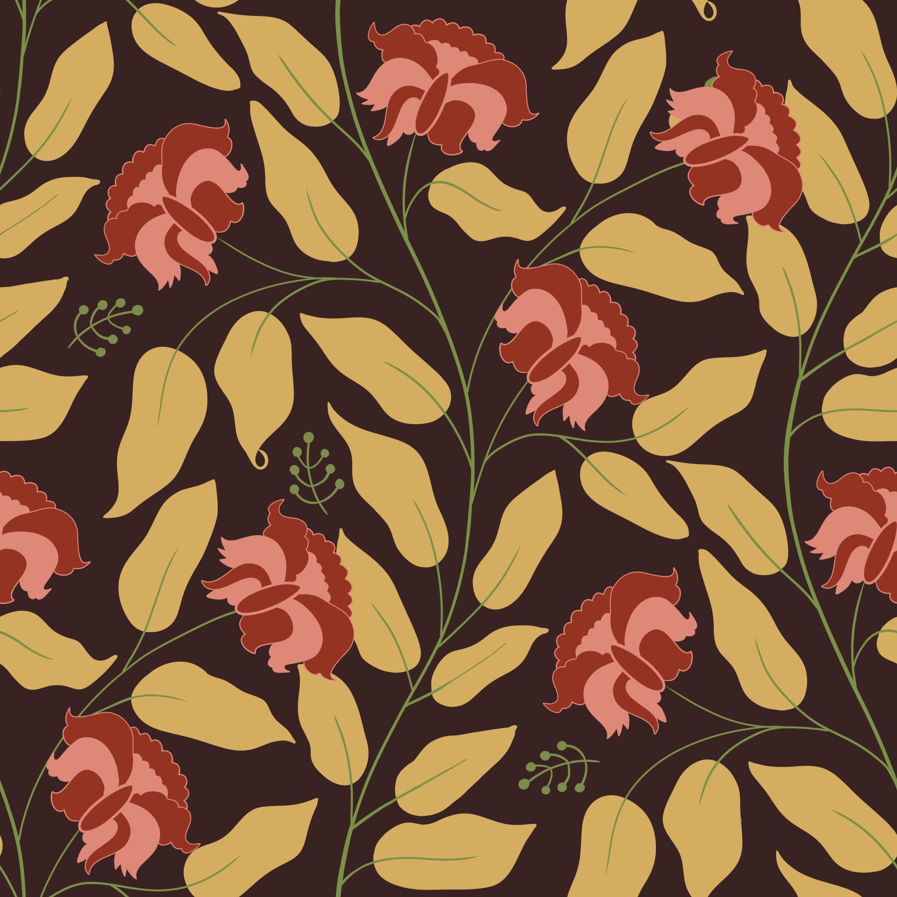Seraphyne - Rustic Bloom Echo Wallpaper⁠ in your room — zoomed