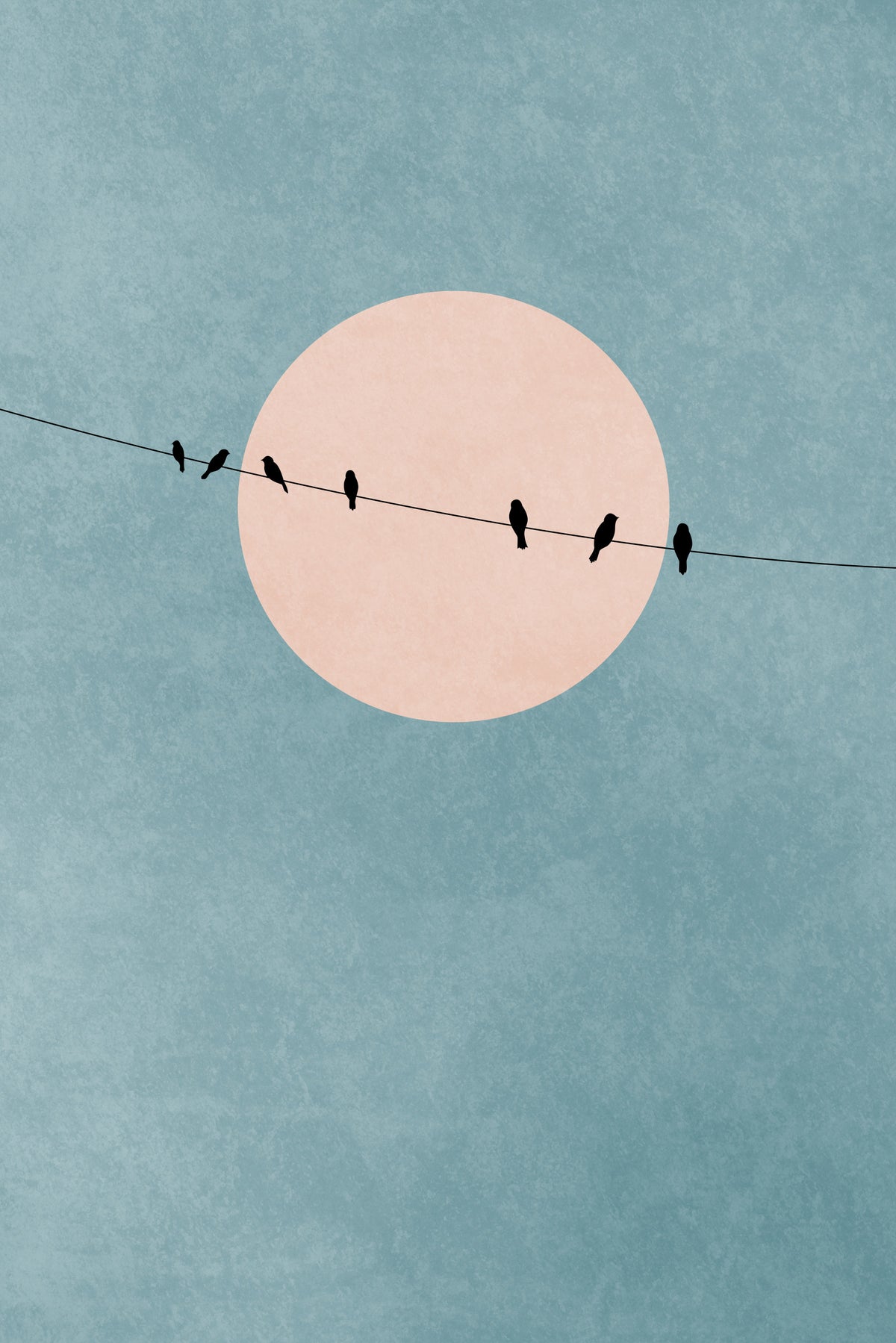 The Beauty Of Silence Wall Mural in your room — zoomed