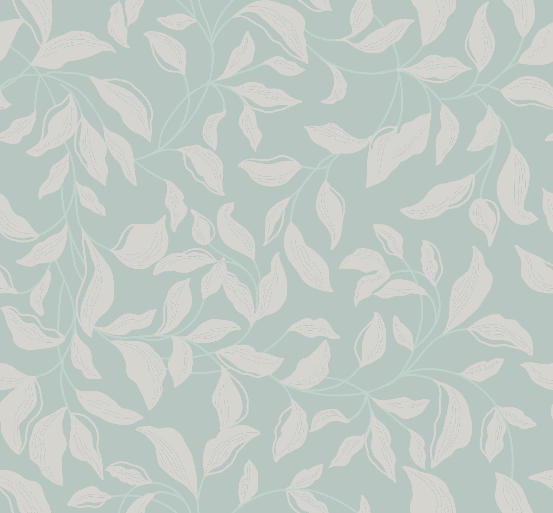Soft Leaves Wallpaper⁠