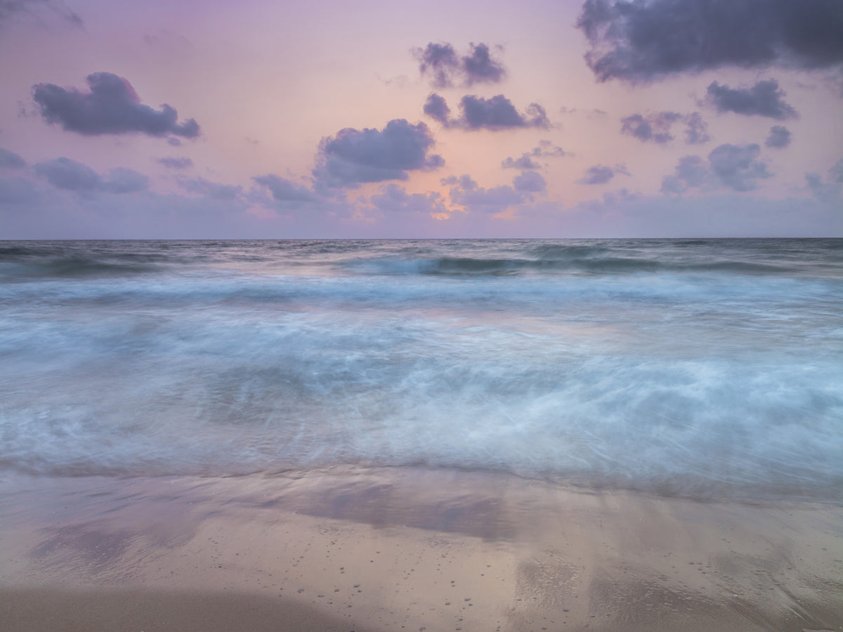 Rough Sea Wall Mural in your room — zoomed