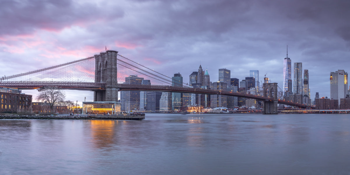 Urban Dusk Wallpaper Wall Mural in your room — zoomed