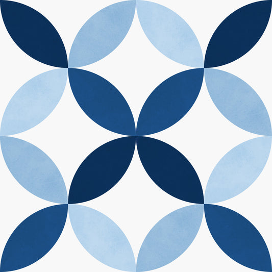 Sapphire Petals Wallpaper⁠