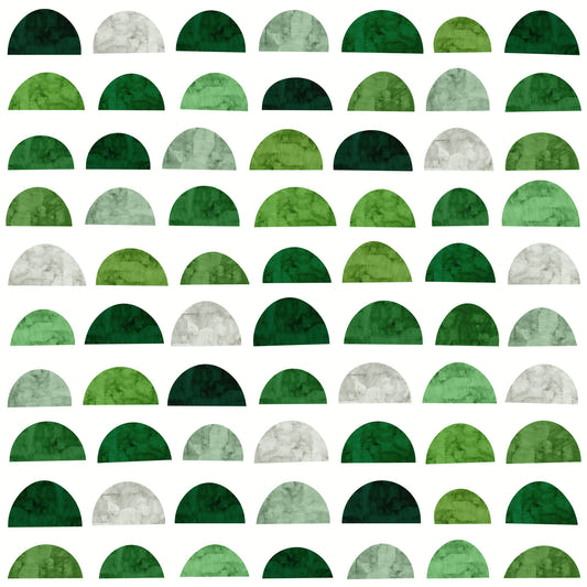 Green Geometrics Wallpaper⁠