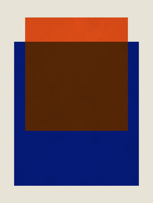 Color Block Simplicity Wall Mural
